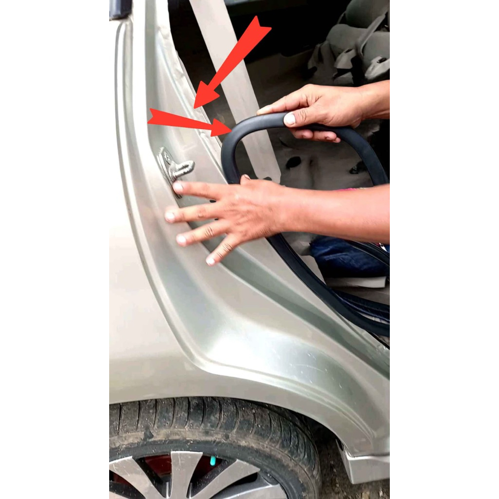 KARET PEREDAM SUARA PINTU BODY BODI DAN BAGASI SEMUA MOBIL TOYOTA RUSH E G TRD GR DAIHATSU TERIOS R 