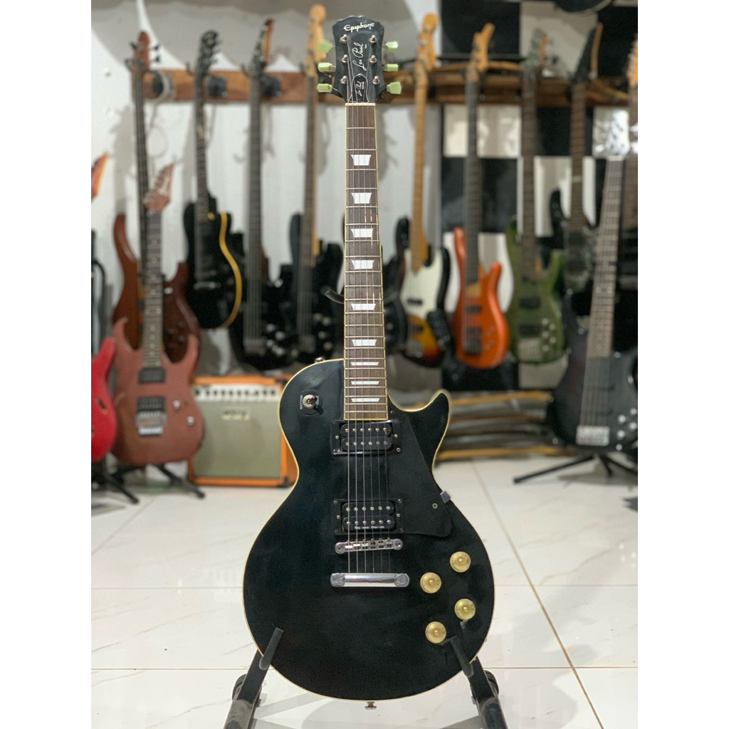 gitar les paul black beauty
