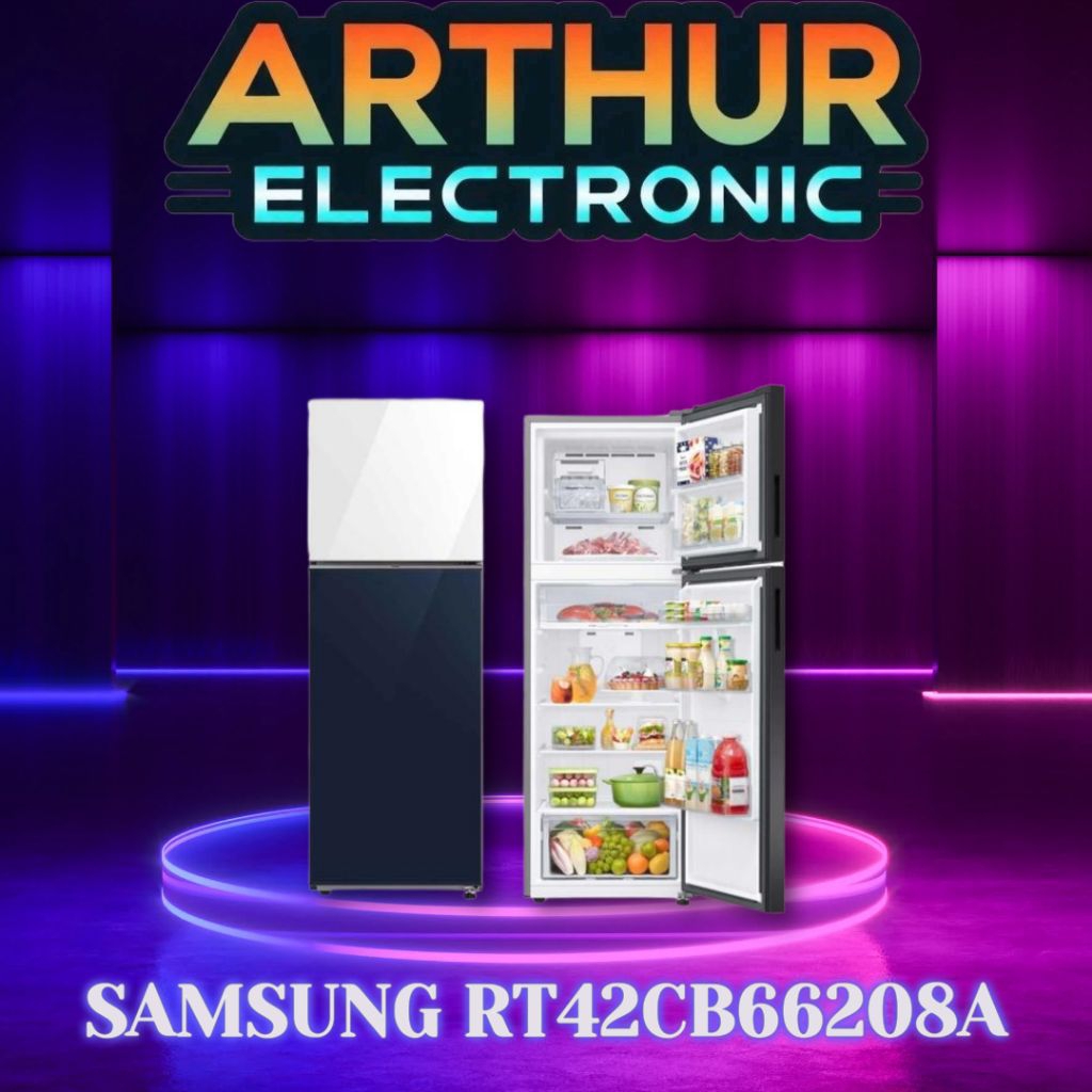 SAMSUNG BESPOKE KULKAS 2 PINTU BESAR REFRIGERATOR RT42CB66208A