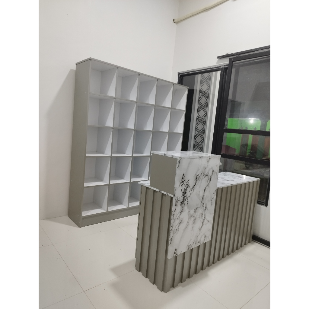 RAK APOTIK / RAK LAUNDRY / MEJA KASIR / MEJA RESEPSIONIS / KLINIK/TOKO OBAT