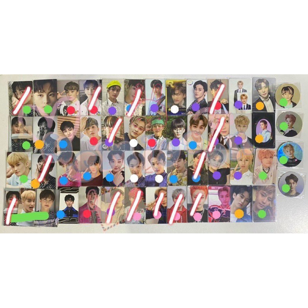 [baca desk] aab photocard Mark lee superm