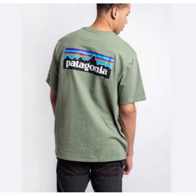 Atasan Couple Style American Retro Pria Wanita Unisex  / Baju Sablon Patagonia Original Basic Brande