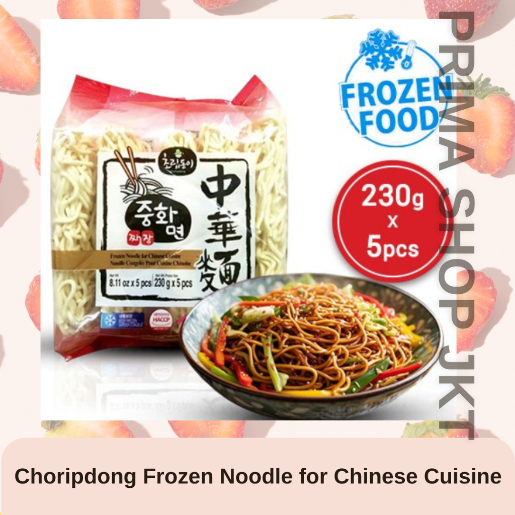 

Choripdong Frozen Noodle for Chinese Cuisine 230g x 5pcs Jajangmyeon Jjampong