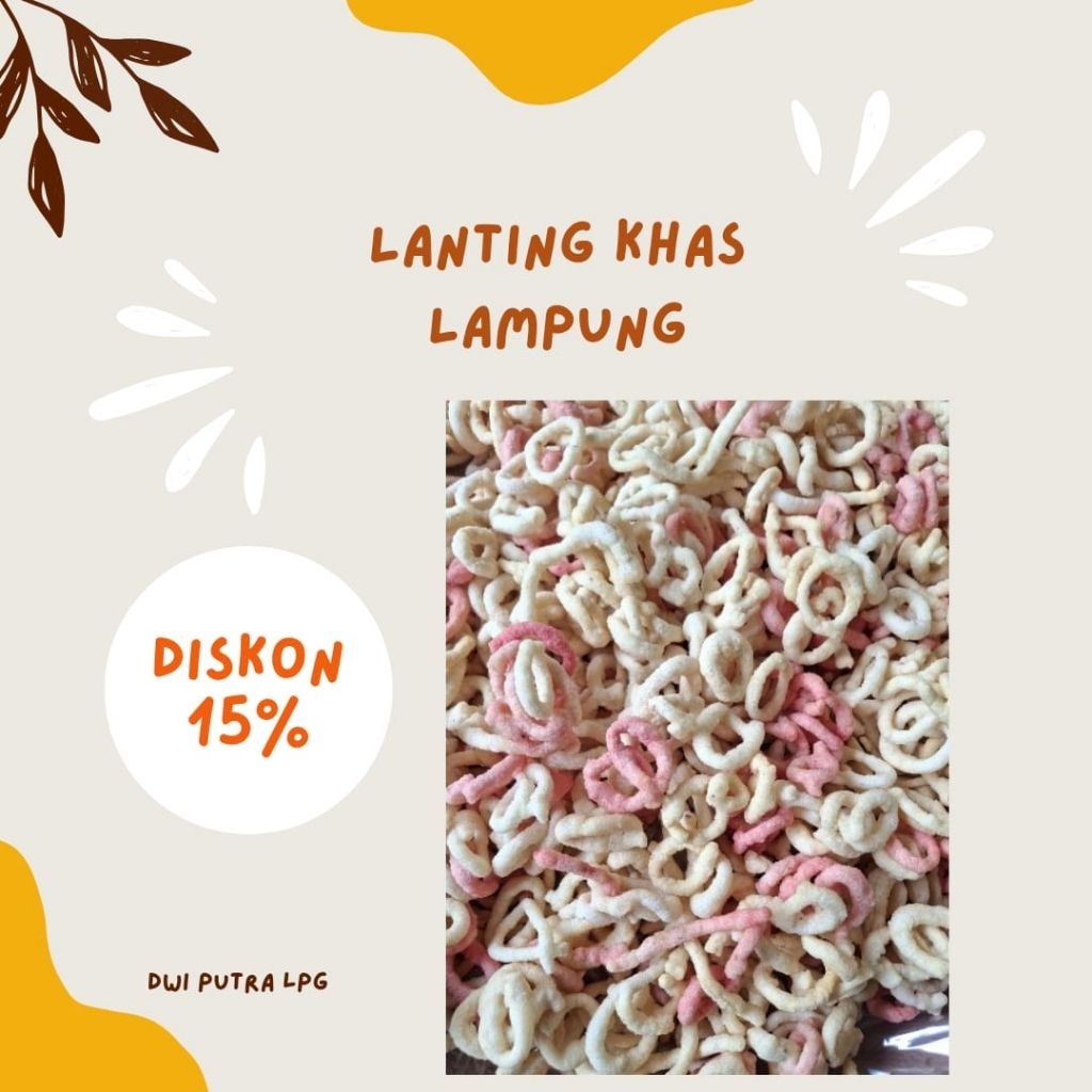 Lanting singkong/ Kelanting singkong original khas lampung
