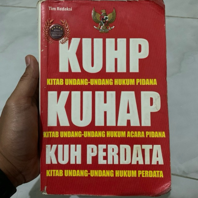 BUKU KUHP KUHAP DAN KUHPER