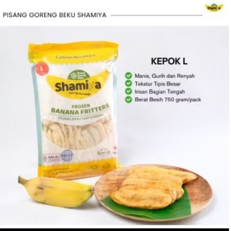 

Pisang Kepok L 750 gram Frozen Shamiya
