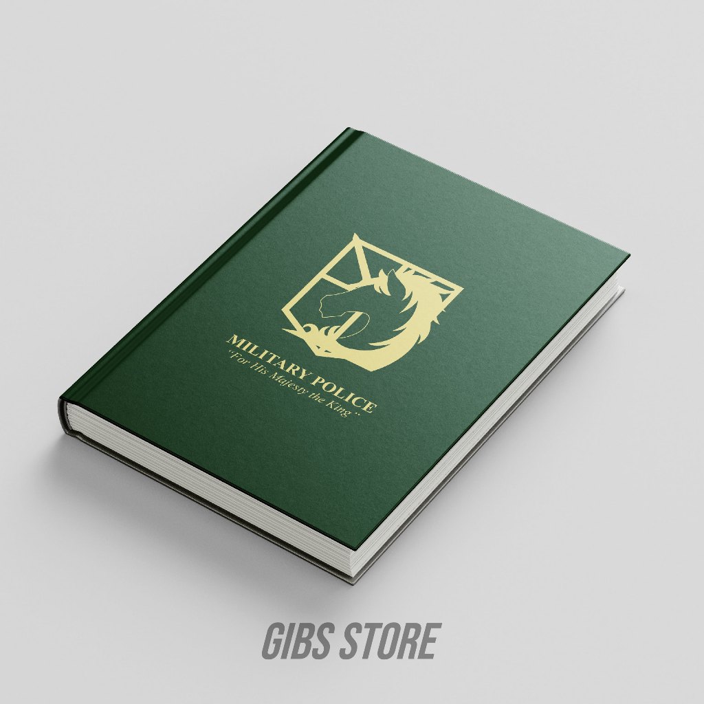 

NOTEBOOK HARDCOVER AOT MILITARY POLICE