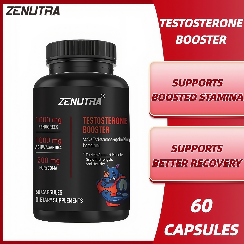 Penguat Testosteron Pria | Vitalitas Pria, Optimalisasi Hormon, Meningkatkan energi dan daya tahan, 