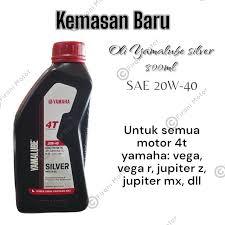 Oli Motor Yamalube Silver 800ml Motor Bebek 4Tak Oil Mesin 4T 0,8 ML NEW DESIGN