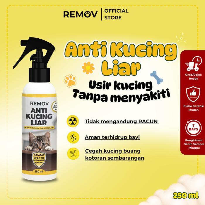Cairan Anti Kucing Liar Pengusir Kucing Pipis Sembarangan Remov