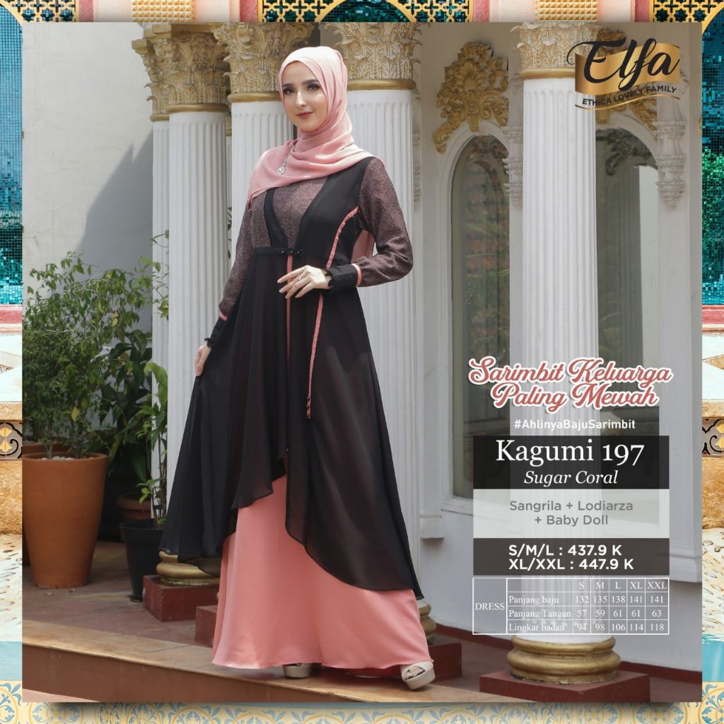 GAMIS KAGUMI 197 SUGAR CORAL