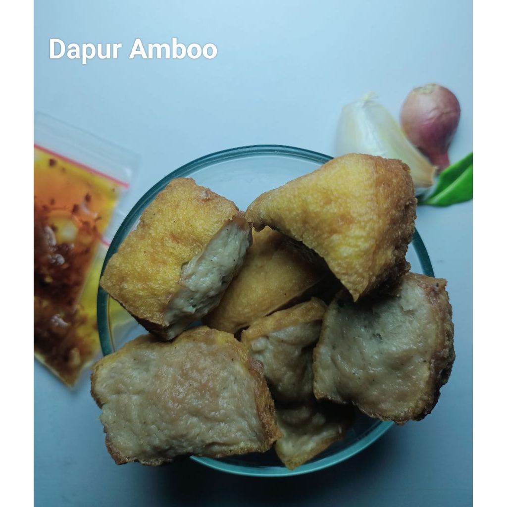

TAHU BAKSO BANDUNG PLUS CHILI OIL ENAK GURIH LEZAT HALAL PRODUKSI DAPUR AMBOO