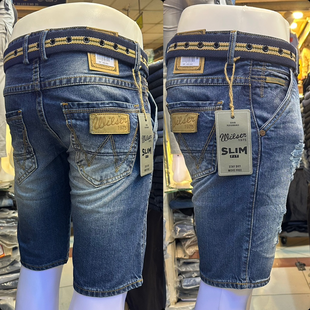 Celana jeans/Celana pendek jeans/Celana jeans pendek pria/Celana jeans pendek/Celana pendek jeans pr