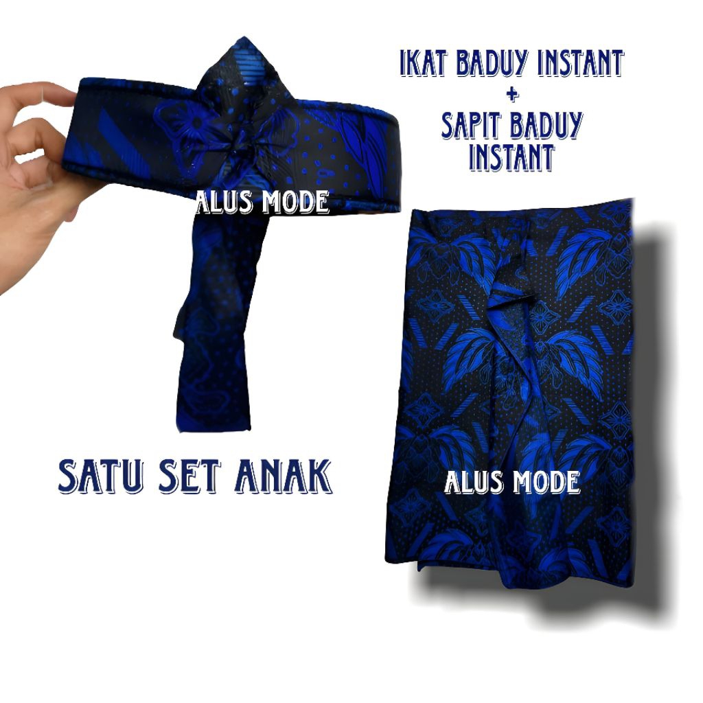 Sapit Urang Dan Ikat Kepala Instan Badui Sapit Urang dan Blangkon Baduy Sapit Urang Karnaval Sapit U