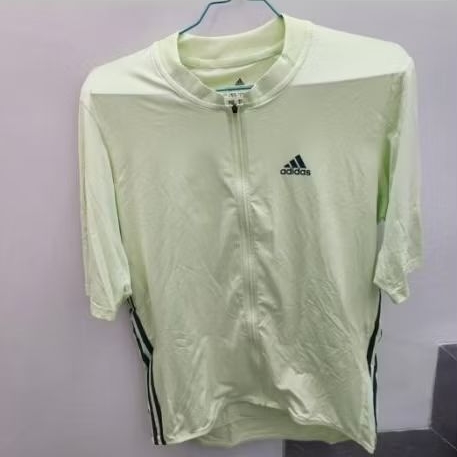 [PRELOVED] JERSEY SEPEDA ADIDAS ORIGINAL SIZE XL-HIJAU