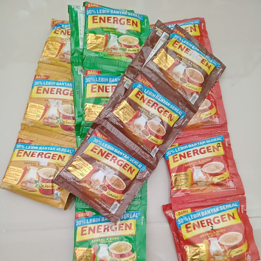 

energen 32g rencengan isi 10pcs