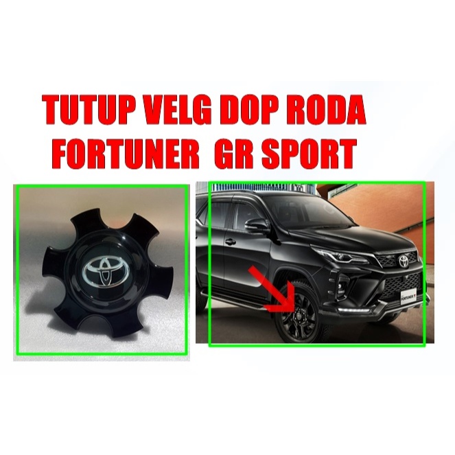 Dop Velg Roda Fortuner GR Original Komplit