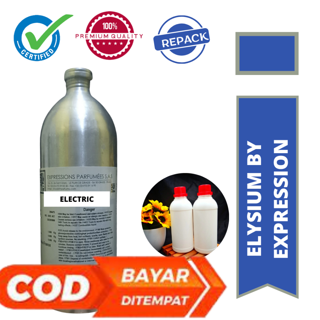 BIBIT PARFUM ROJA ELYSIUM 100GR REPACK BY EXPRESSION -TAHAN LAMA - ORIGINAL PABRIK