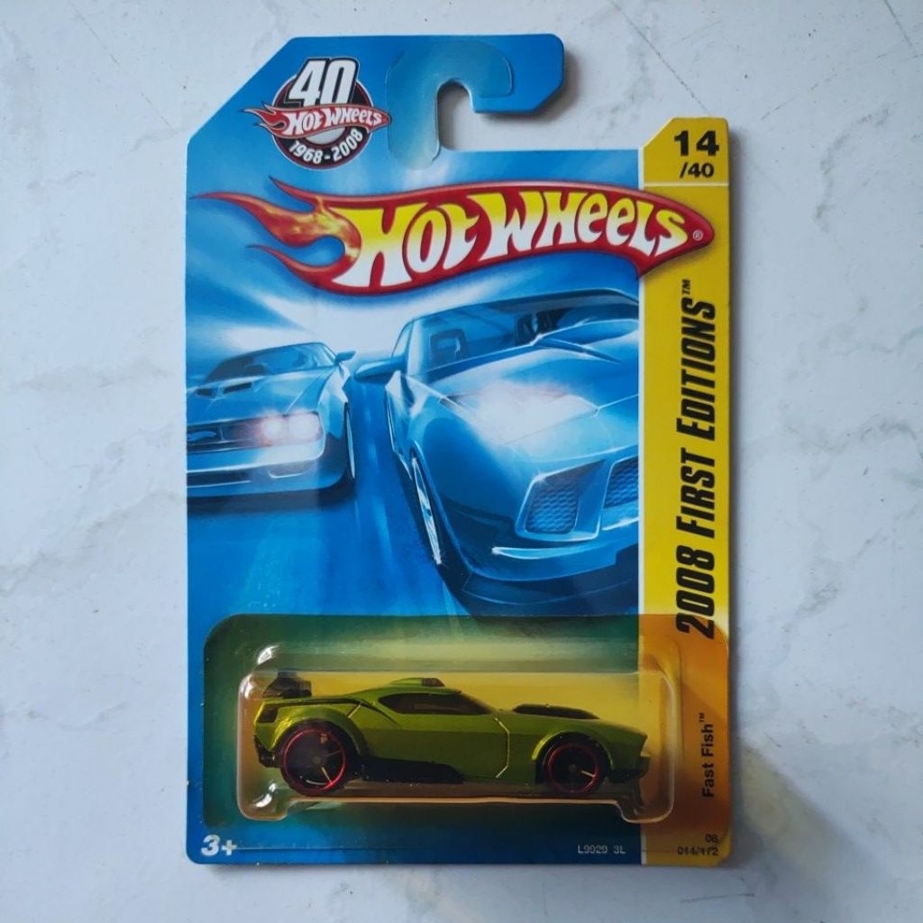 Hotwheels 2008 FE Fast Fish Hijau
