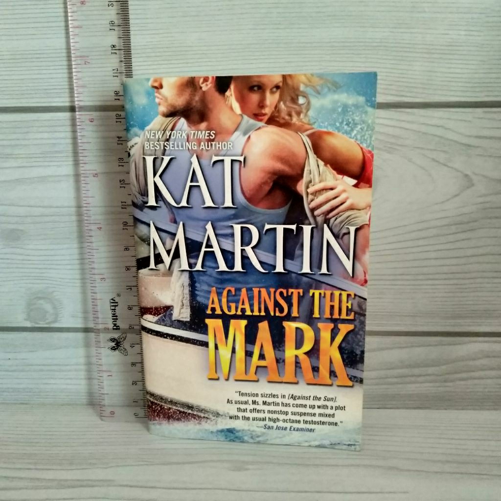 NOVEL INGGRIS Against The Mark By Kat Martin