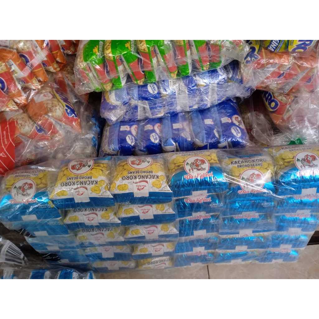 

KACANG KOROKU DUA KELINCI ALL VARIAN [ 60PCS x 14gr ] 1 BALL