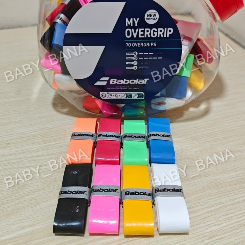 ORIGINAL MY OVERGRIP BABOLAT - Grip padel - Grip tenis tennis Babolat - Grip badminton bulutangkis o