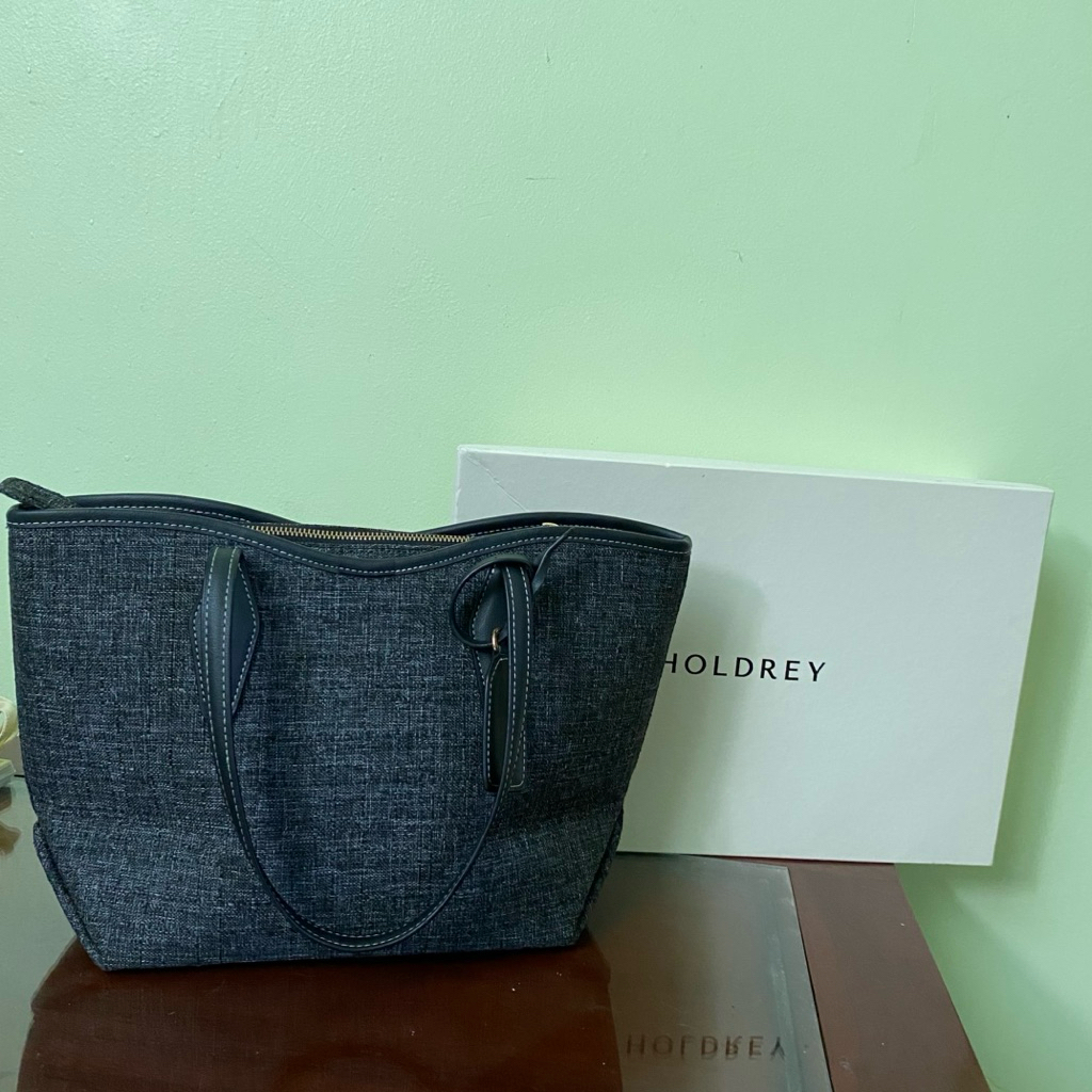 HOLDREY - Gia Tote Bag (MEDIUM) Black