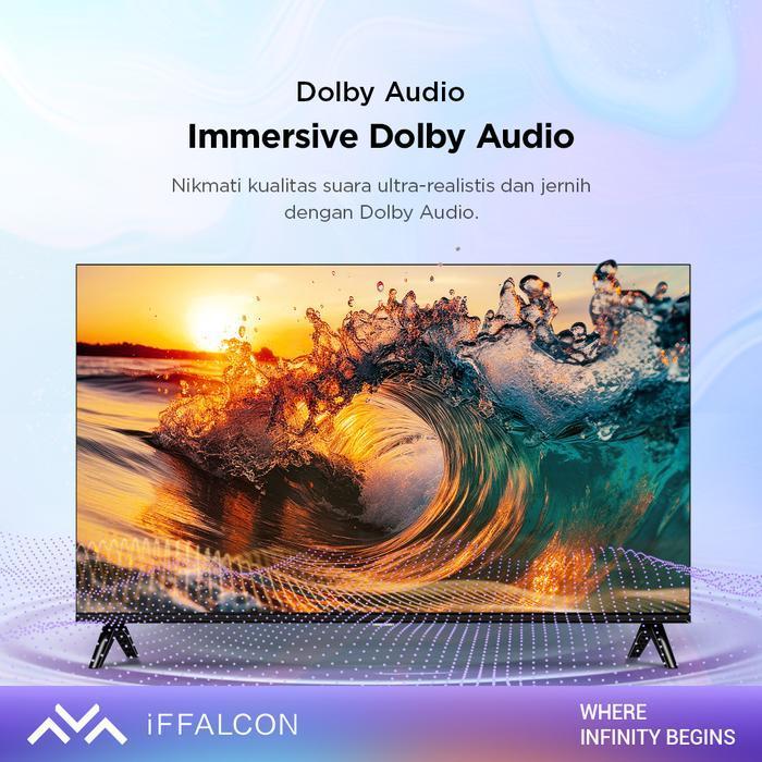 iFFALCON 32 inch S55 Series Google TV (Android 14) Smart Digital - HD - HDR 10 - Dolby Audio - Googl