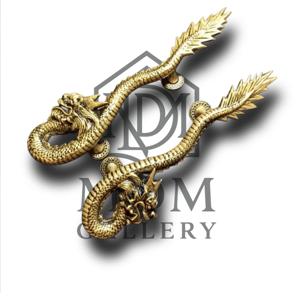 Handle Pintu Rumah Antik Gagang Pintu Rumah Minimalis Motif Naga