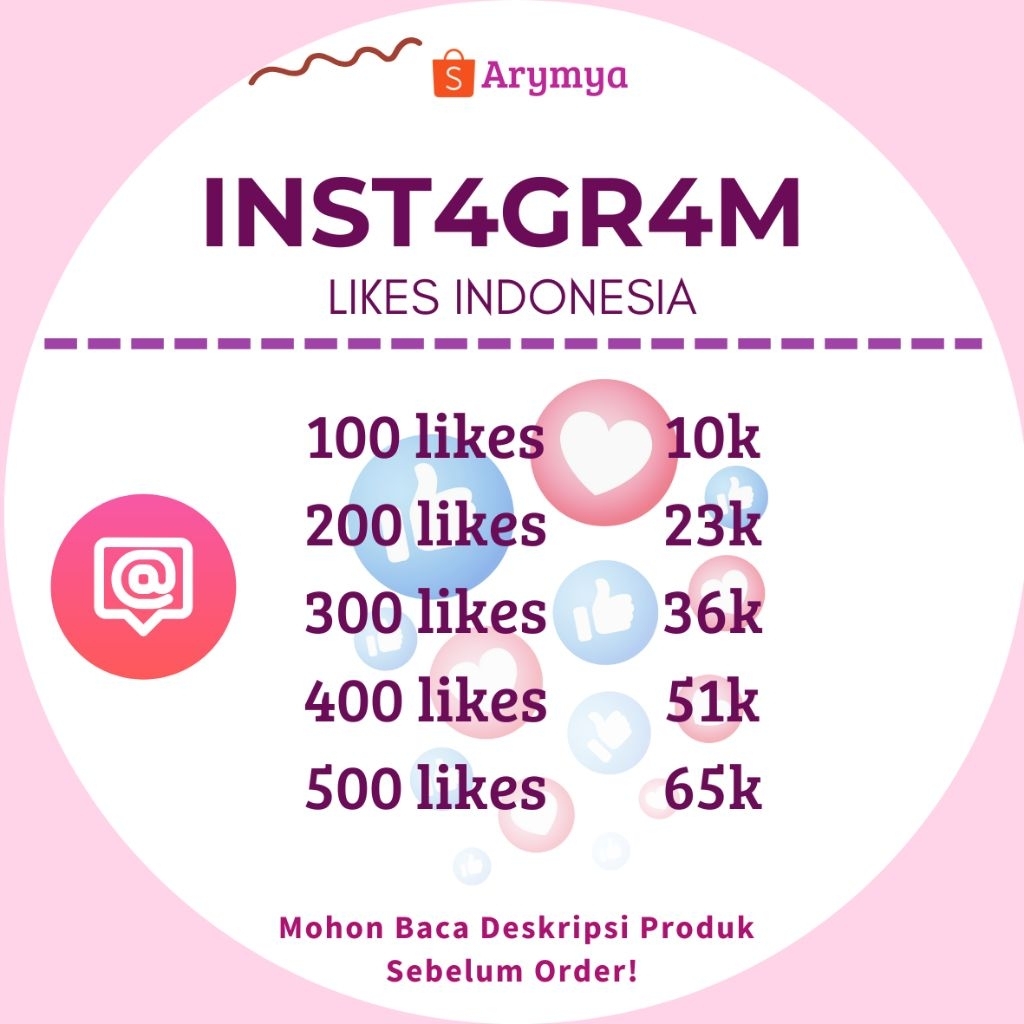 LIKE INSTAGRAM REAL INDONESIA PERMANEN DAN BERGARANSI