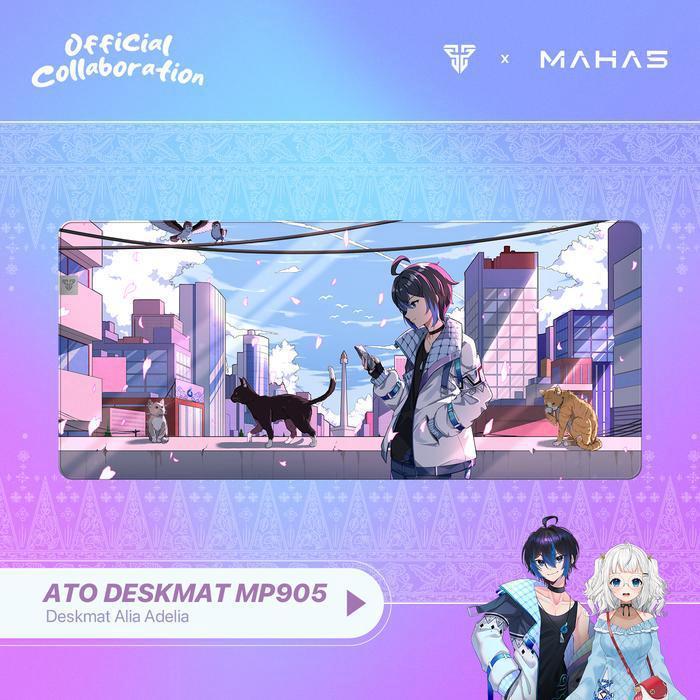 Mouse Pad Mousepad Deskmat Fantech x MAHA5 Exclusive Limited Edition MP905