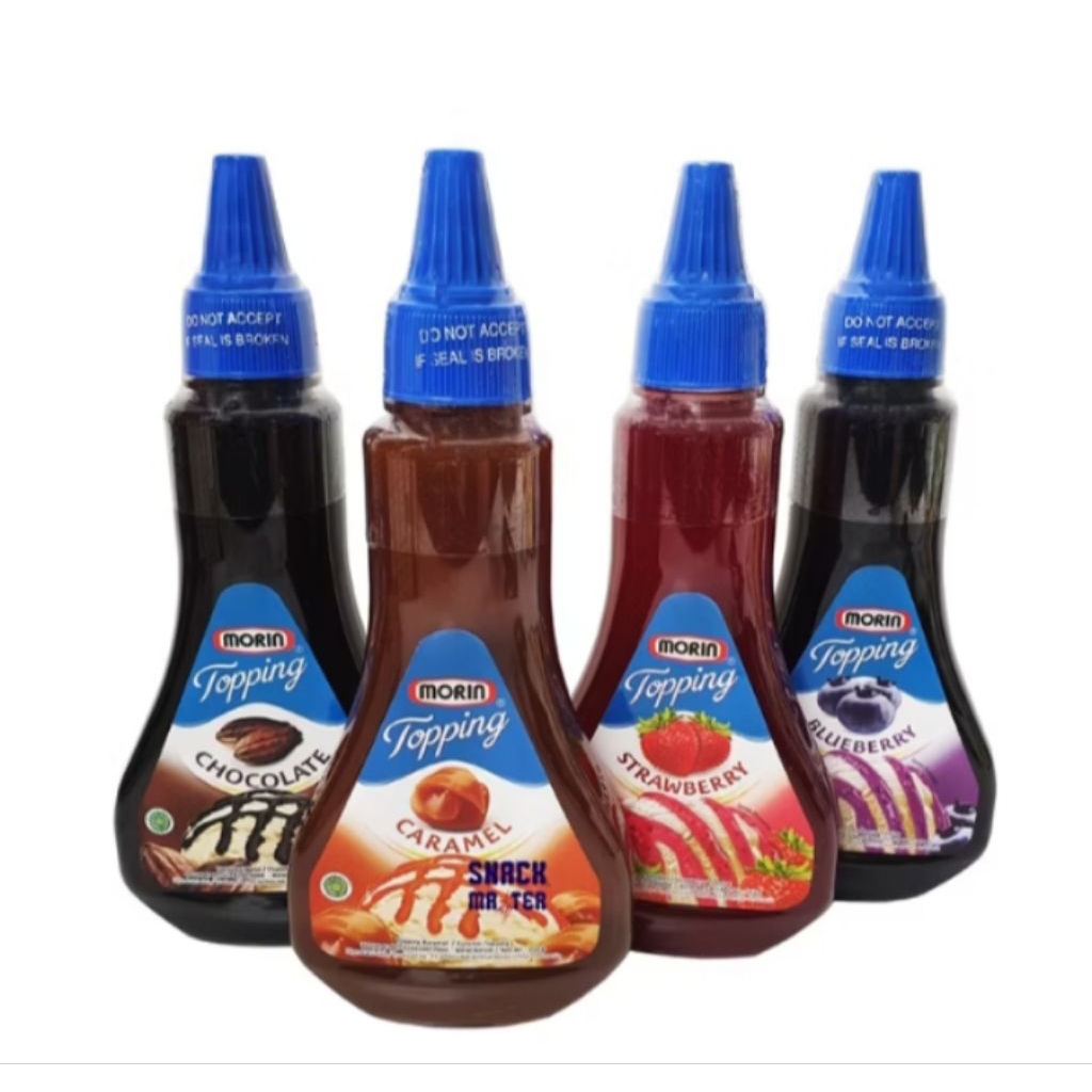 

Morin Topping Sauce Caramel / Coklat / Strawberry / Blueberry 300gr