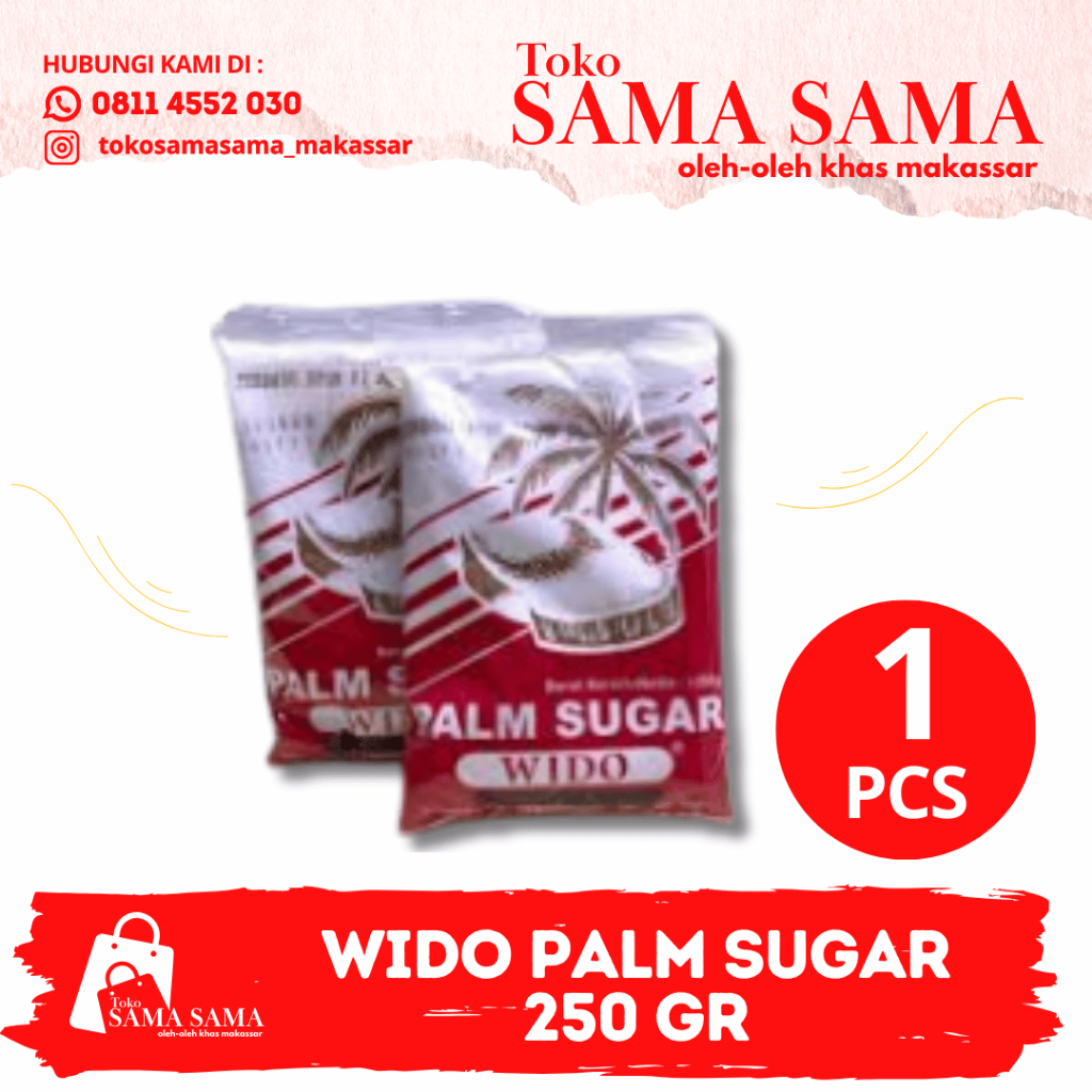 

WIDO PALM SUGAR 250 GR
