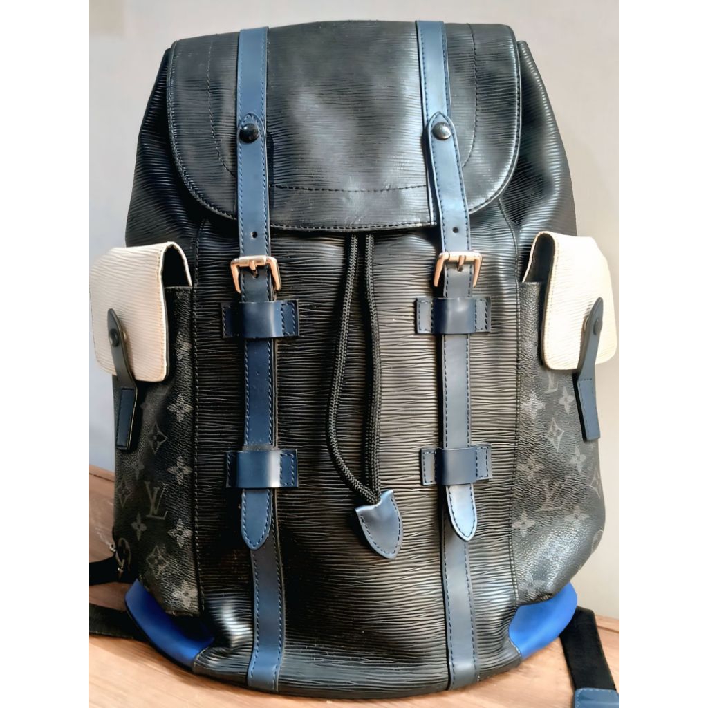 RANSEL LV CHRISTOPHER MONOGRAM ECLIPSE
