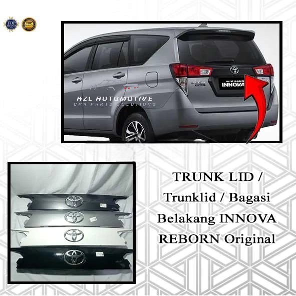 TRUNK LID / Trunklid / Bagasi Belakang INNOVA REBORN