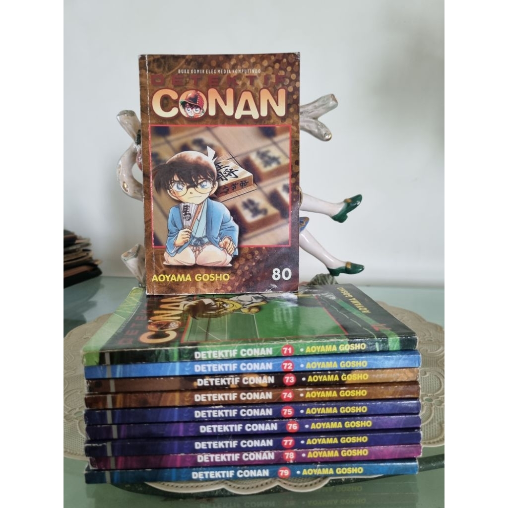 komik detektif conan 1set / komik conan 1set preloved