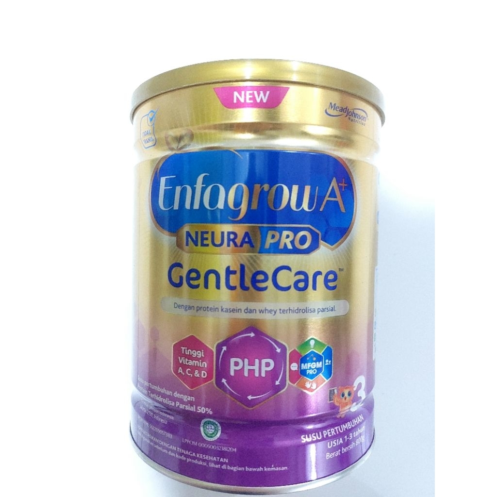 Kaleng Kosong Bekas Susu Formula Enfagrow Tahap 3 800gram