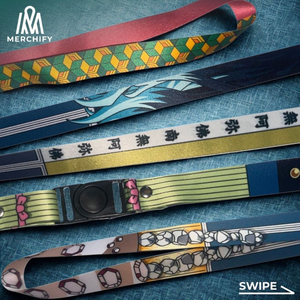 

Lanyard DEMON SLAYER HASHIRA 1 Anime Merchandise Tali ID Card (unofficial)