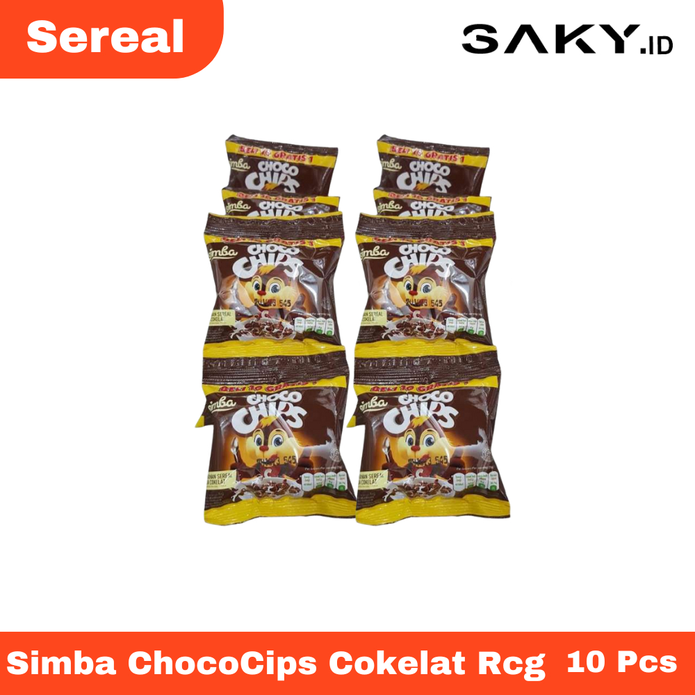 

Simba Choco Chips Sereal Renceng Isi 10 Pcs