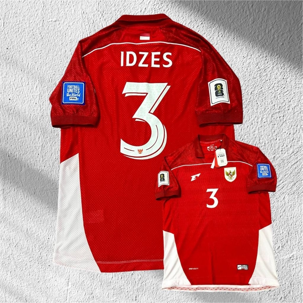 Original Player Issue Home Timnas 2025 BNWT