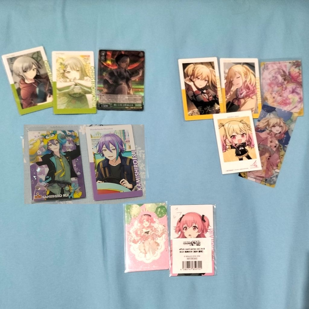 Project sekai various card set