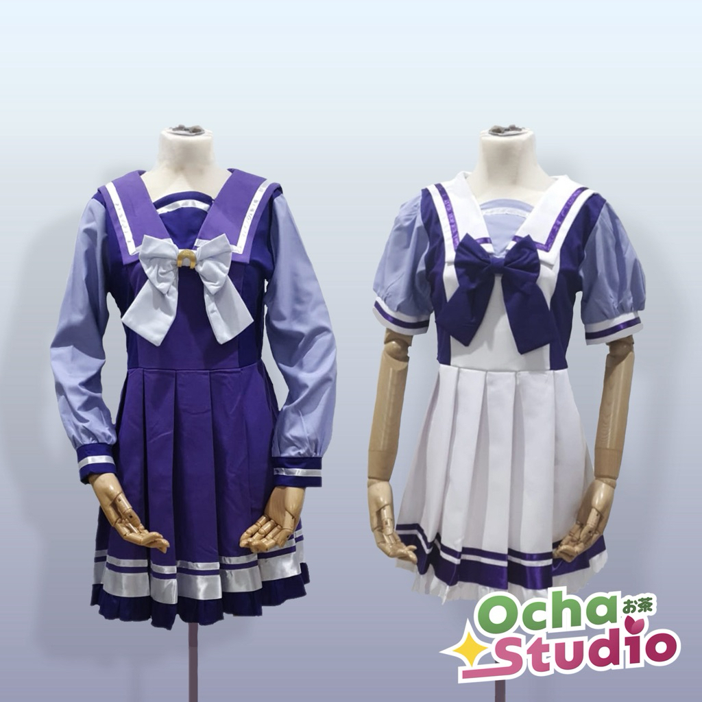 [Ready Stock] Uma Musume Pretty Derby Cosplay Costume Seifuku Umamusume