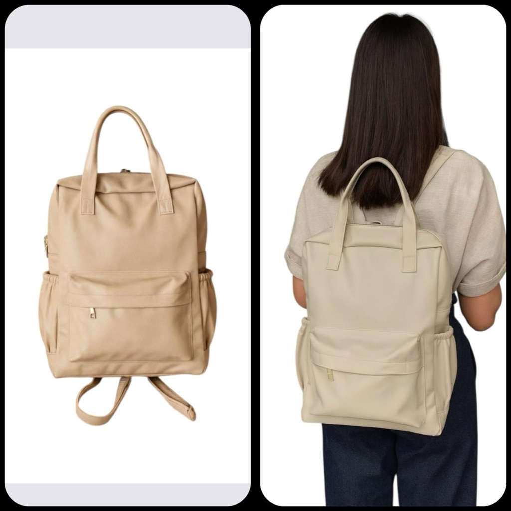 Tas Ransel Wanita Modern Best Seller Tas Gendong Model Terbaru Kekinian Backpack Cewek Cewek Baru