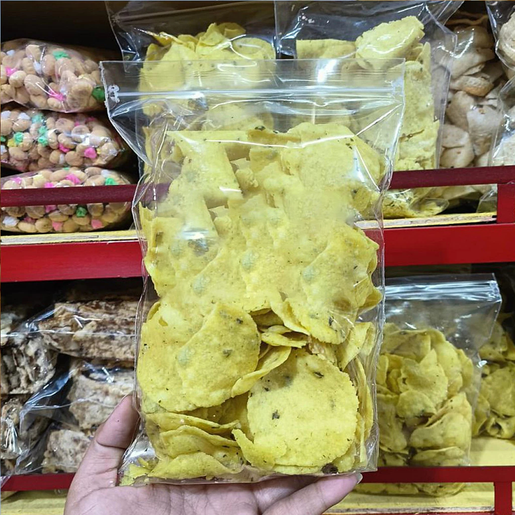 

Snack Keripik Combring Combro Kering Gurih 200 Gram - Snackywacky