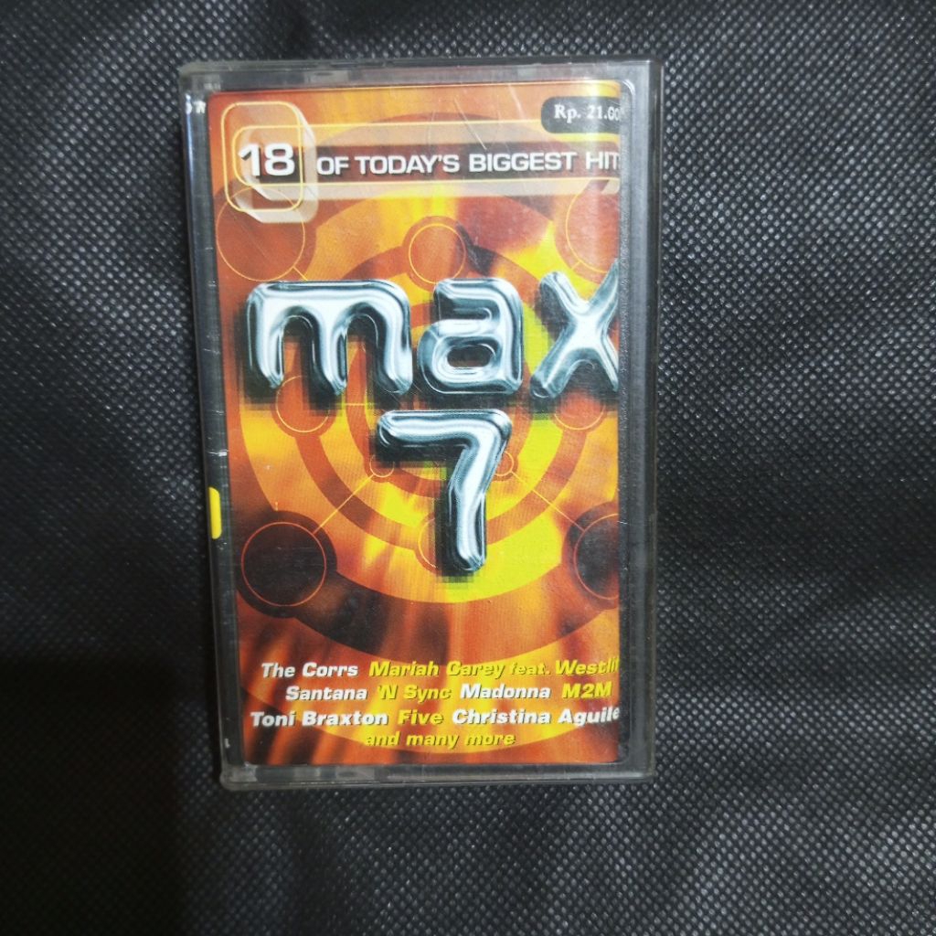 Kaset Pita Barat Original "Max 7"