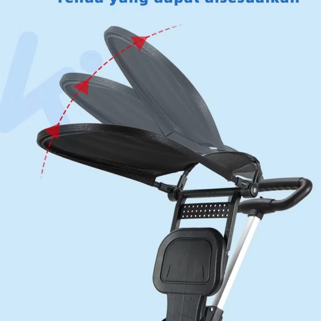 Magic Stroller Bayi Stroller Anak Kreta Bayi Dorong Roda 4 Baby Multi Fungsi