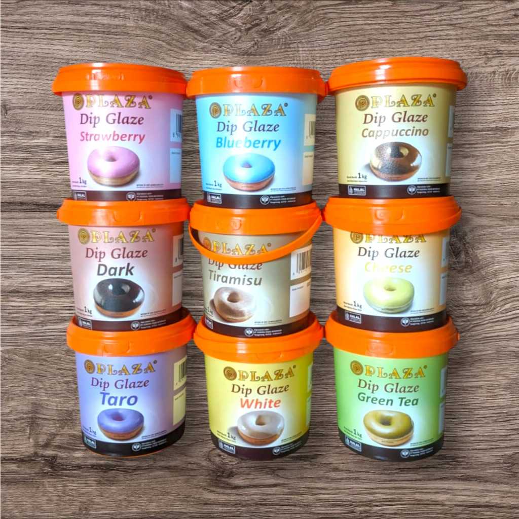 Plaza Dip Glaze Eco Donat 1 Kg / Glaze Donat