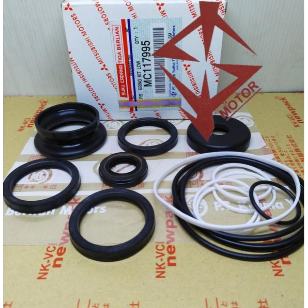 seal kit power stering/seal rack stering bawah ps135 ragasa 120