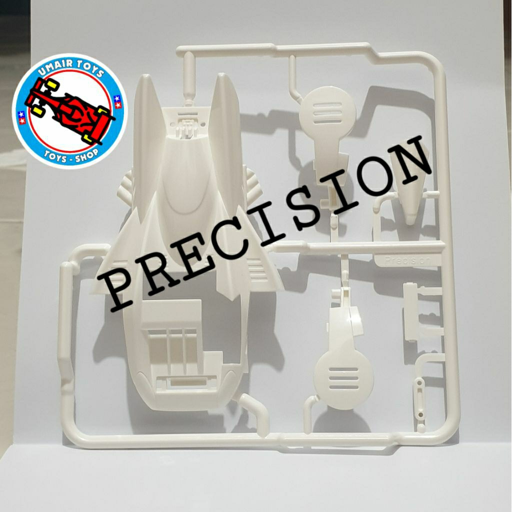 Tamiya Body Strato Vector ABS / Rep body tamiya strato vector white / Putih bahan abs