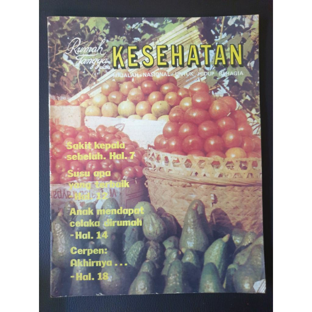 Majalah KESEHATAN JANUARI 1973 Tahun Ke-60 No. 1